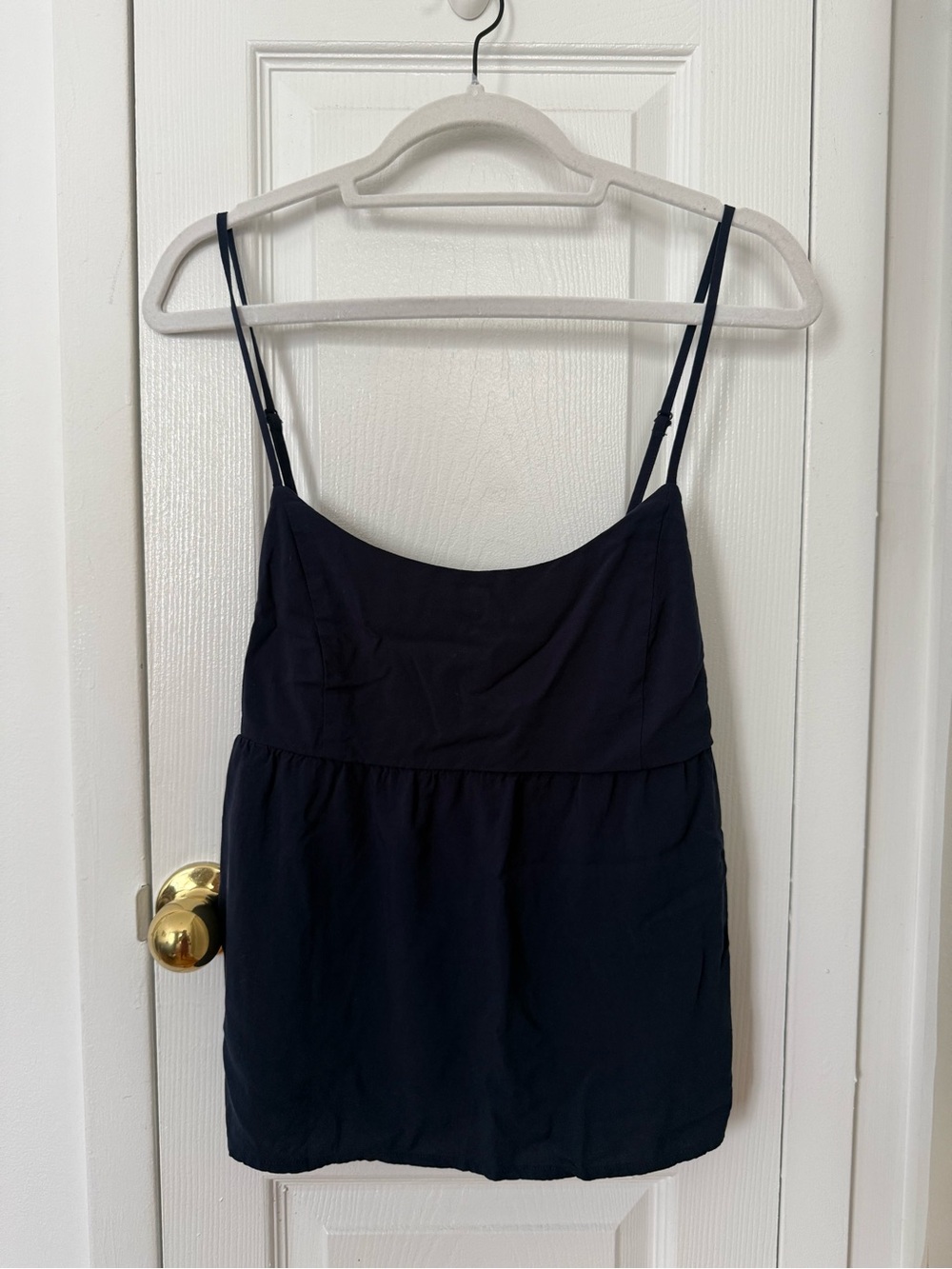 Brandy Melville Navy Double Spaghetti Strap Cami